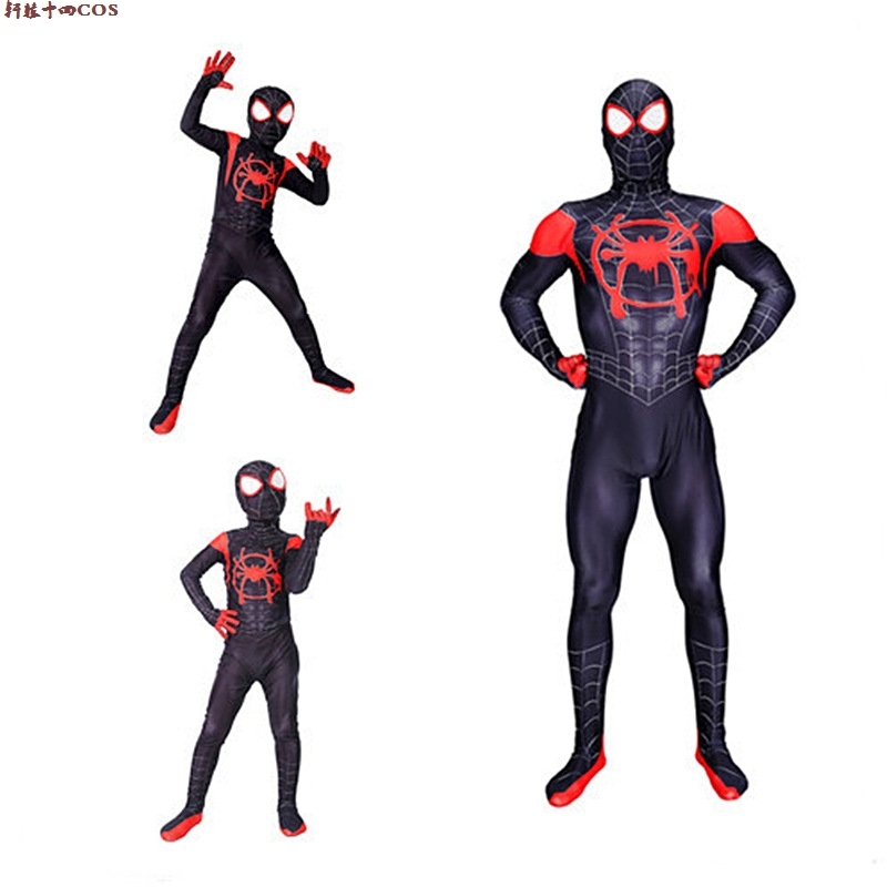 平行宇宙新纪元蜘蛛侠cosplay服装成人儿童连体紧身万圣节cos服装在类目 女装/女士精品, 唐装/民族服装/舞台服装, 民族服装/舞台装中 - 来自Buy2taobao.com提供专业的淘宝代购服务