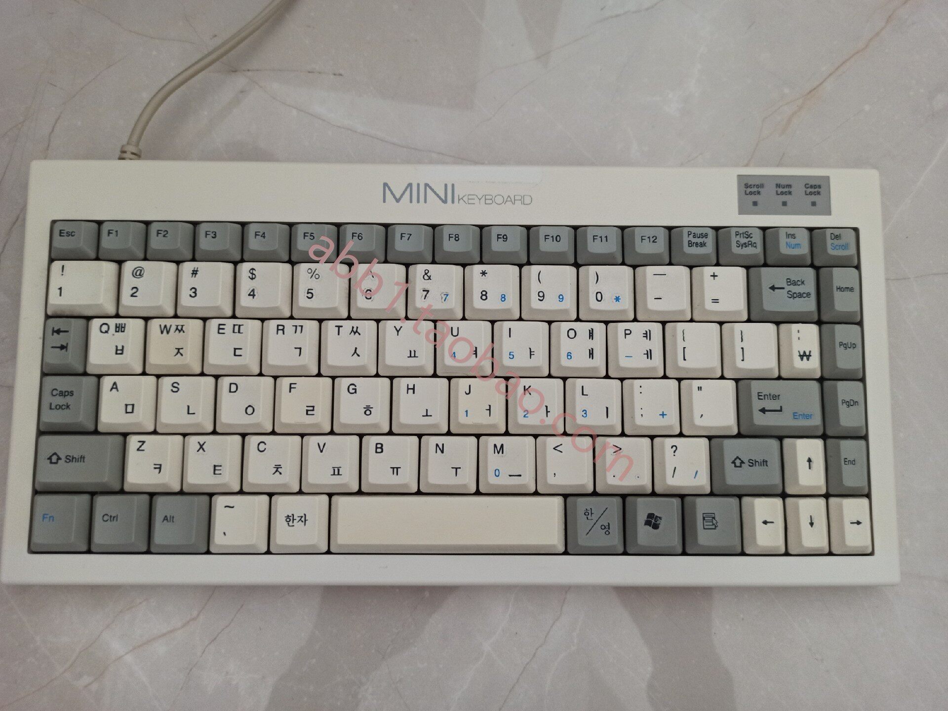 工控机键盘 韩国sejin spr-8695-ko  p s2接口