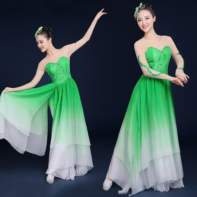 古典舞演出服女飘逸中国风现代广场舞民族茉莉花扇子舞伞舞蹈服装在类目 女装/女士精品, 唐装/民族服装/舞台服装, 民族服装/舞台装中 - 来自Buy2taobao.com提供专业的淘宝代购服务