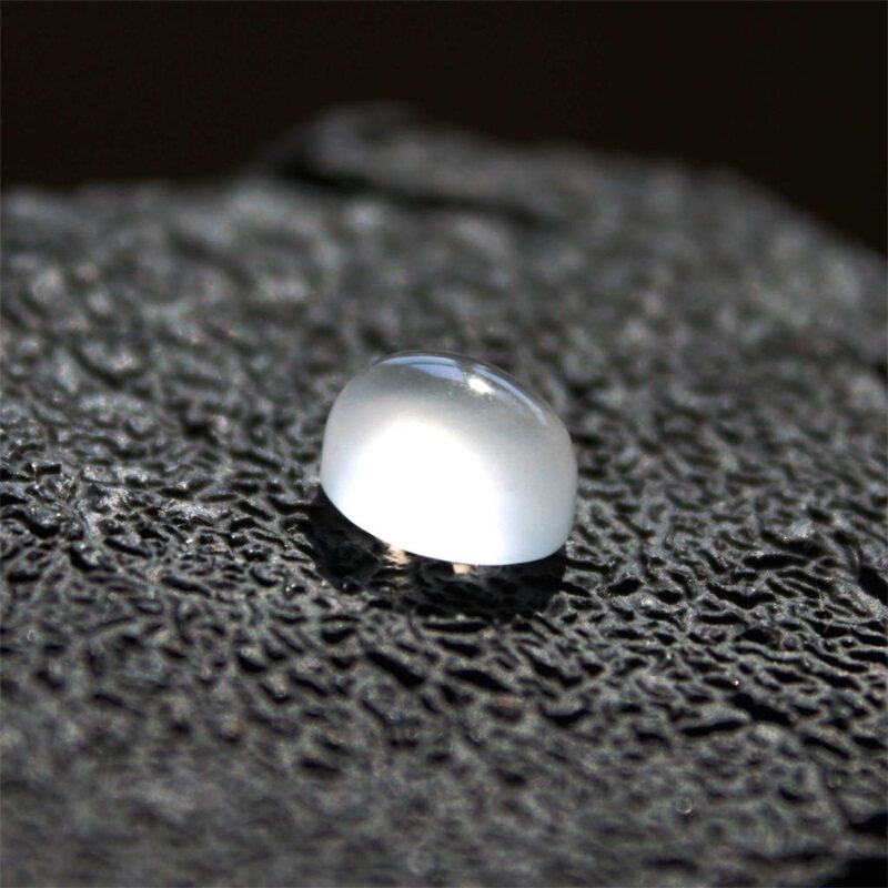 天然新疆金丝玉宝石光原石蛋面玻璃种戒指裸石高冰起荧光鉴定证书