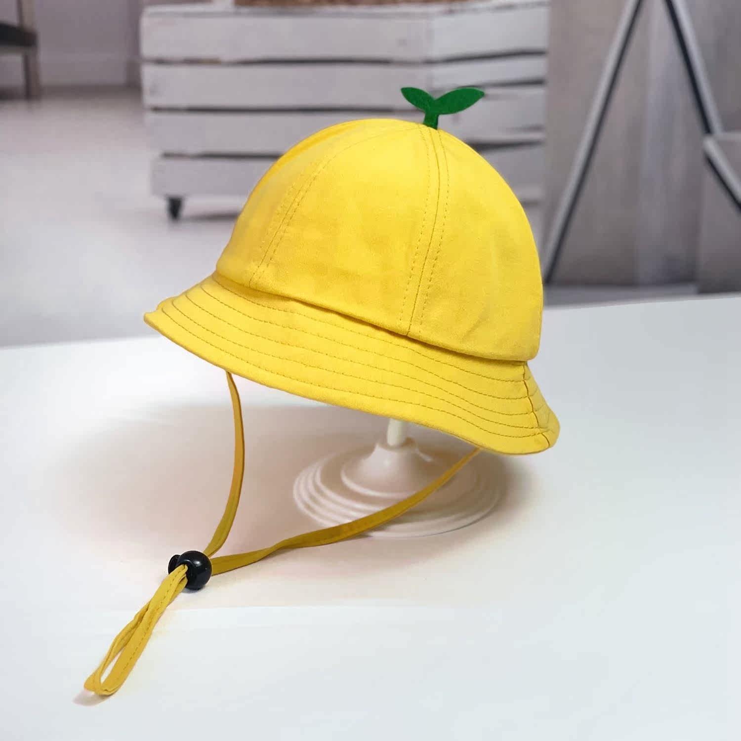 宝宝渔夫帽夏季薄款婴儿鸭舌帽男女儿童遮阳海盗帽子痞幼同款夏天