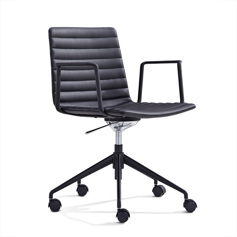 现代时尚简约办公椅会议职员椅金属电脑靠背椅设计师个性转椅家用