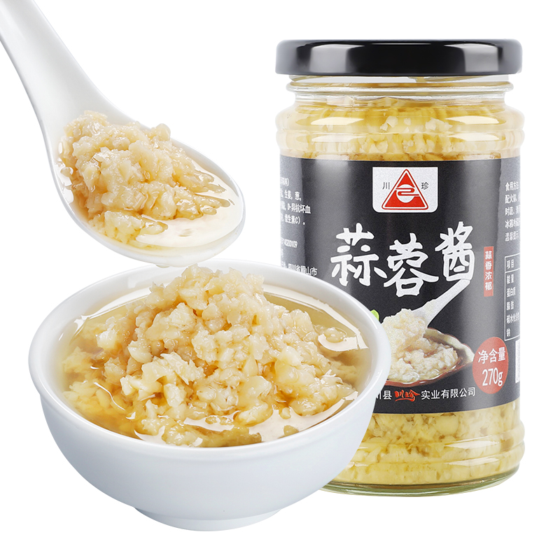 Chuanzhen Garlic Paste 270g Garlic Crayfish Sauce Hot Pot barbecue Seasoning Oysters Garlicin the Agri rice/Dried foods/Condiment , Condiment/Jam/Salad , Sauce , Seasoning sauce category - from Buy2taobao.com to provide professional Taobao agent buy service