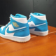 Nike耐克男篮球鞋AIR JORDAN 1 AJ1中帮实战鞋DQ8426-400 S仓现货