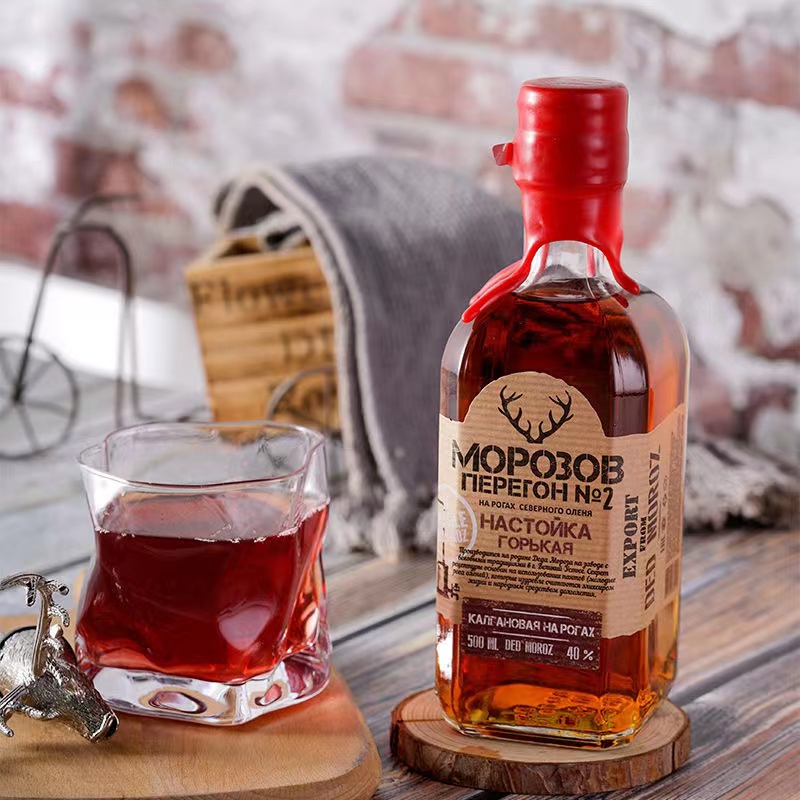俄罗斯进口东欧莫罗圣鹿力娇酒洋酒低度果酒多口味正品保证女士酒
