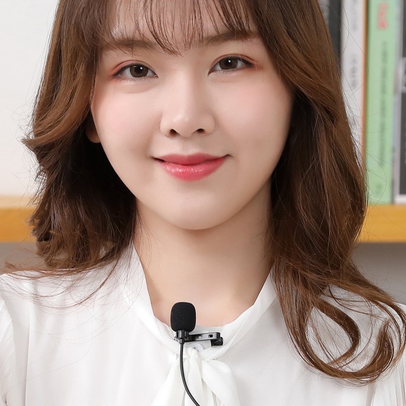 声霏尔m2领夹式麦克风直播录音手机视频拍摄采访k歌3.5mm有线话筒