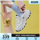 Skechers斯凯奇海军蓝|小白熊老爹鞋夏女鞋熊猫鞋厚底增高休闲鞋