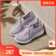 Skechers斯凯奇夏季女鞋一脚蹬休闲鞋高回弹软底透气运动鞋妈妈鞋