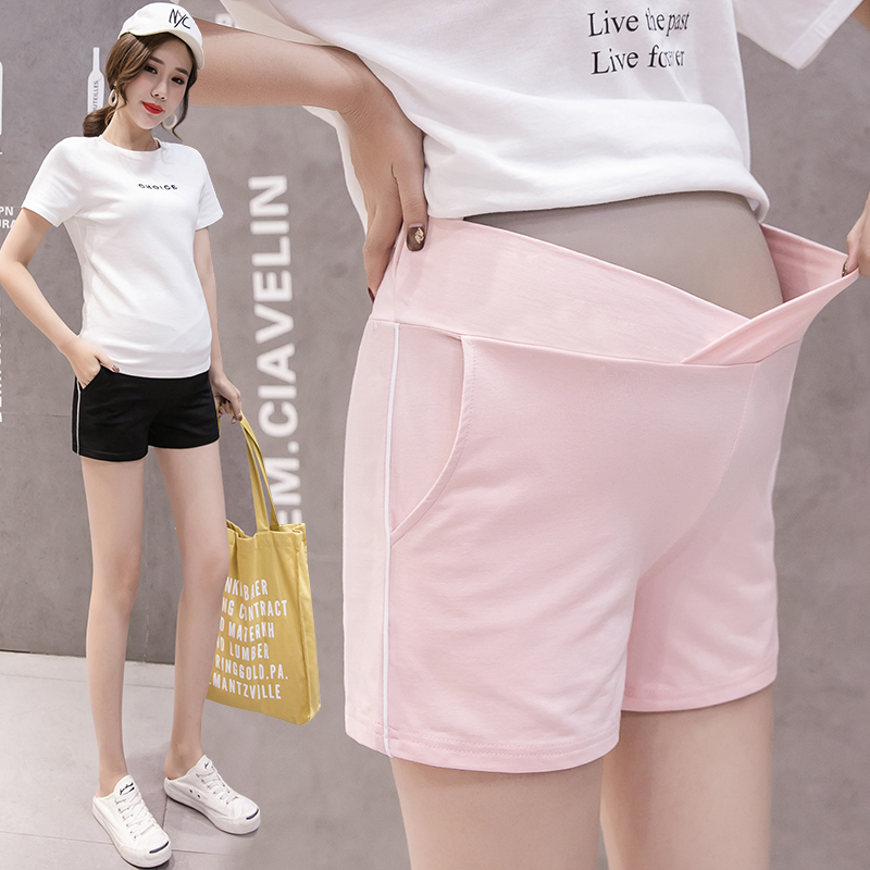 Pregnant women shorts summer 2019 new pattern fashion Chao Ma Exorcism pregnant woman Summer wear Stomach lift Low-waisted Leggings Safety trousersin the Women's clothing/Boutique , Pants , Casual pants category - from Buy2taobao.com to provide professional Taobao agent buy service