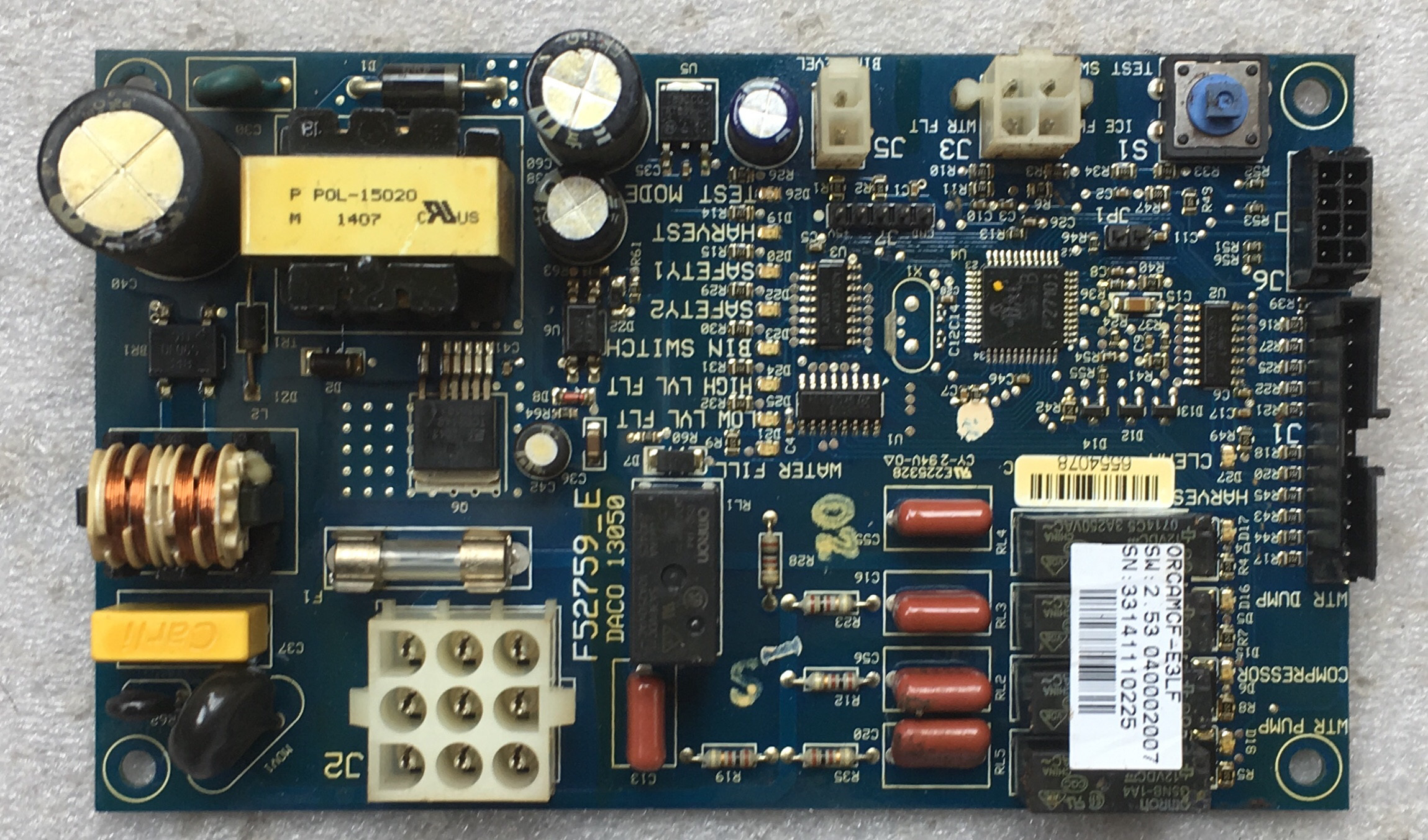 manitowoc品牌制冰机u140u170u240u310型号用电电路控制主板pcb电路板