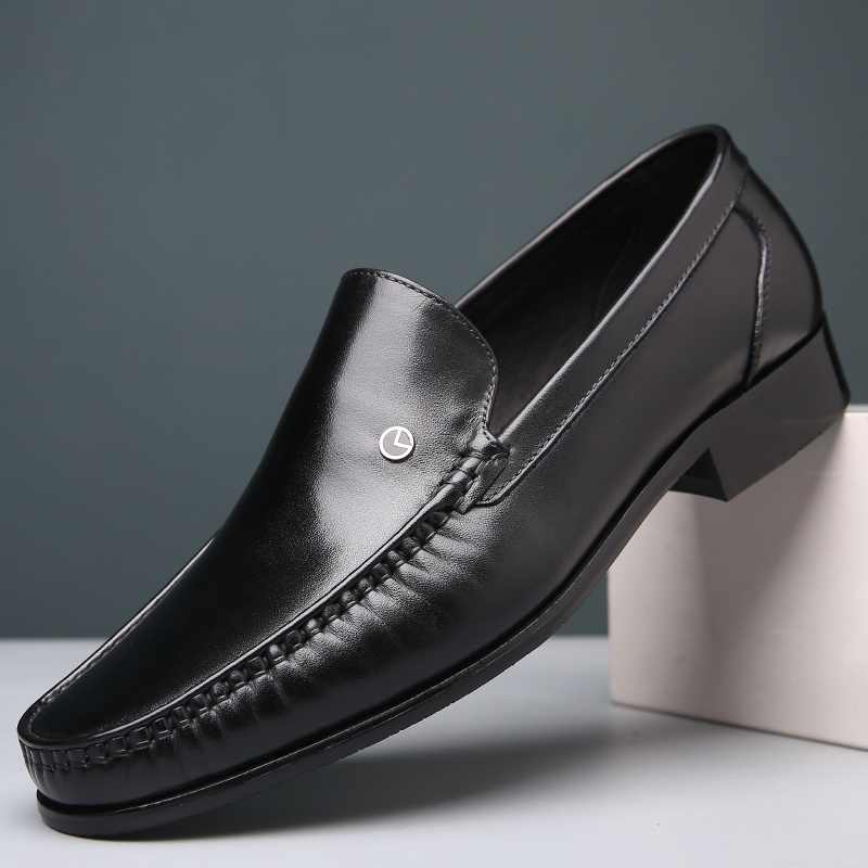 金利来男鞋2021春季新款男士商务正装皮鞋男真皮青年耐磨头层牛皮