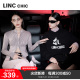 LINCCHIC金羽杰卫衣女新款美式复古卫衣中长款连帽卫衣女款HD395Y