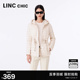 LINC金羽杰羽绒服女反季修身短款轻薄羽绒服外套女羽绒内胆3272YN