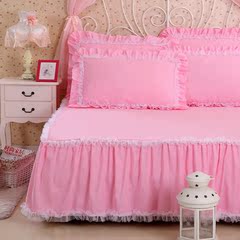 韩版蕾丝床裙单件纯棉床罩加厚席梦思床垫保护套1.5m1.8米特价