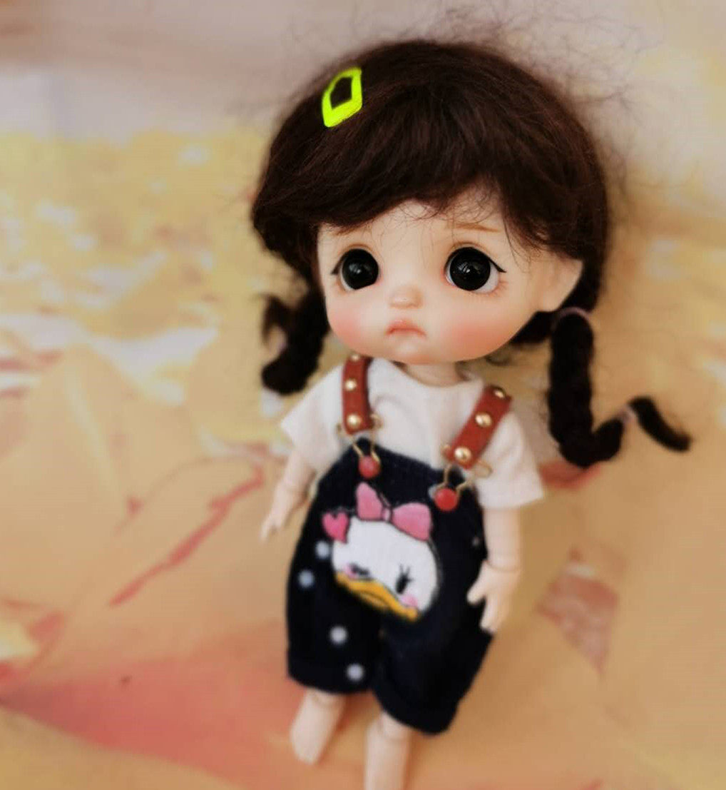 hobgoblin可爱委屈想哭表情ob11手捏黏土娃纯手工改娃定金