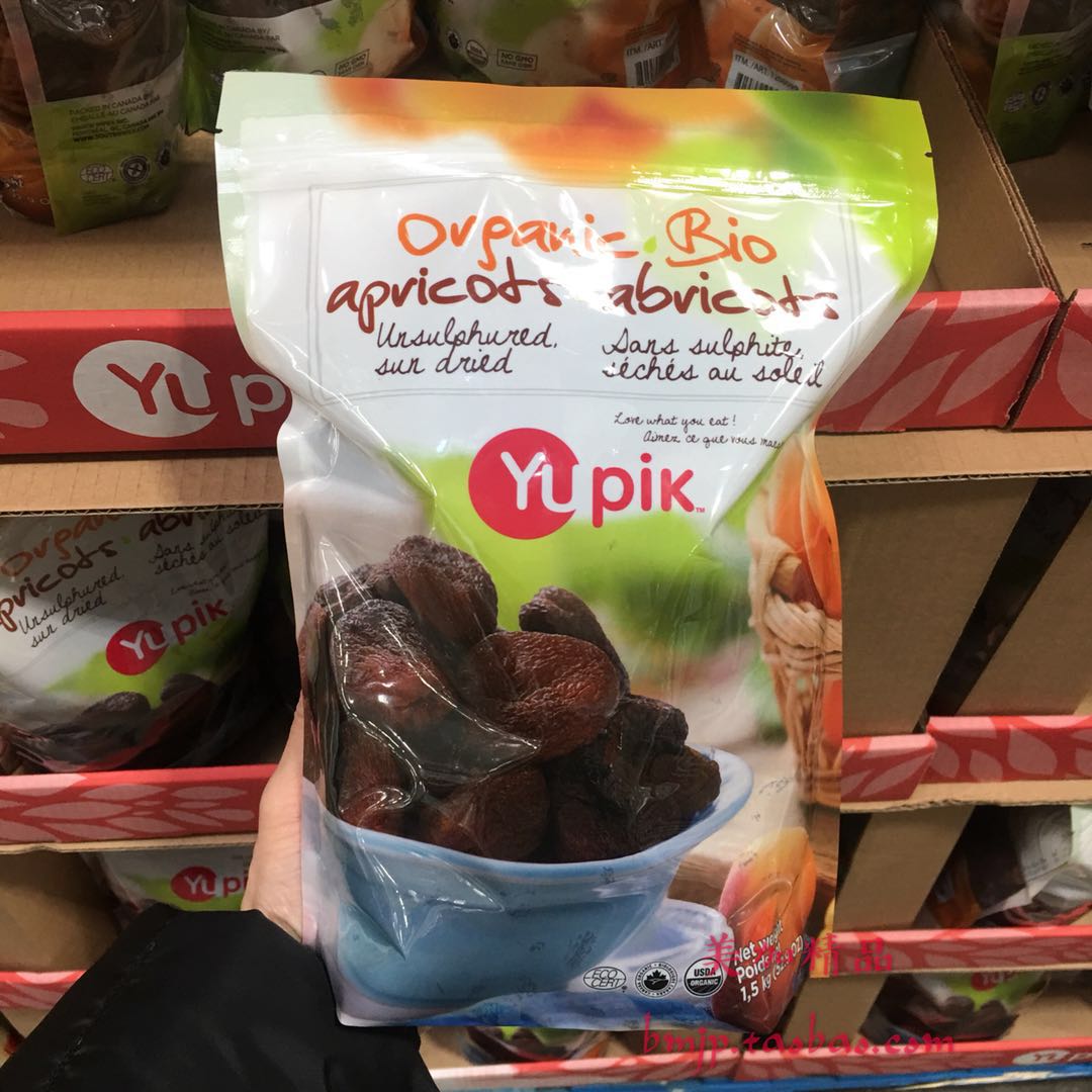 加拿大Yupik organic天然日晒杏干/杏子干 1.5kg|msdalam kategori makanan ringan/Nuts/Specialty, Manisan/jujube/Plum/buah-buahan kering, Almonds/aprikot kering - dari Buy2taobao.com untuk memberikan perkhidmatan ejen Taobao profesional membeli