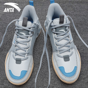 安踏篮球鞋男鞋速逸3代官方正品2024春季新款透气减震耐磨运动鞋
