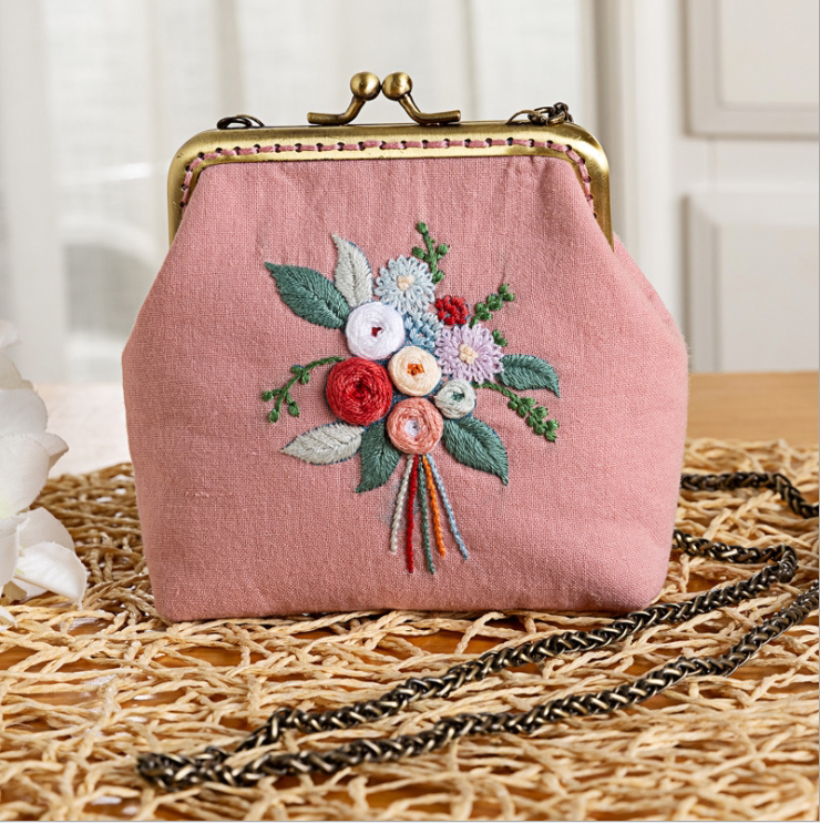 创意diy手工布艺钱包制作材料包大额优惠券