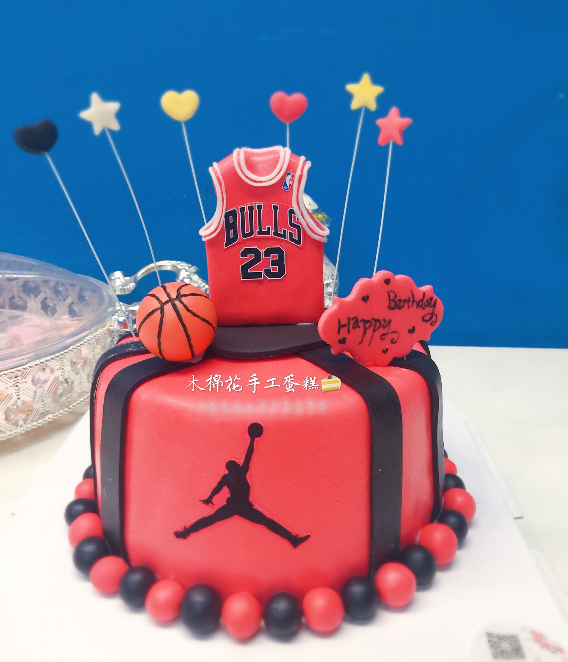 同城 广州_广州佛山同城配送篮球服翻糖蛋糕公牛乔丹款私人定制生日