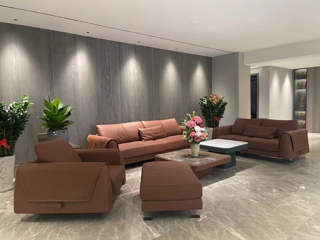 左右全真皮沙发维特利a1911进口头层牛皮专柜正品线下款式