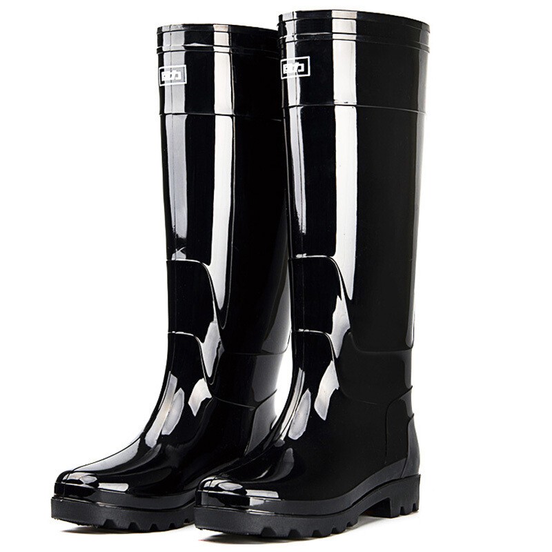 上海回力雨鞋雨靴男士耐磨防滑防水加长筒水鞋男钓鱼插秧下田工地