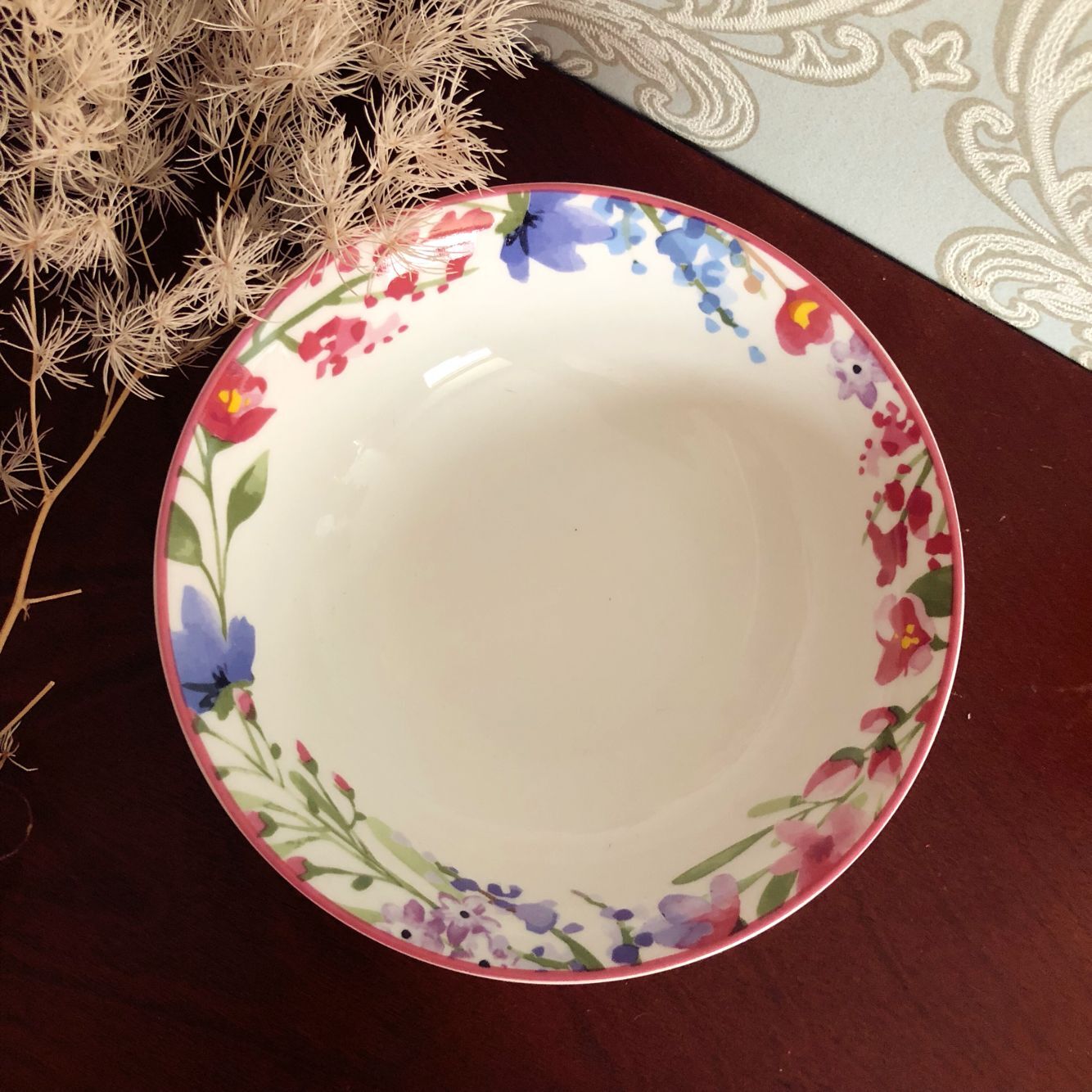 洋瓷幸福家/出口瓷 欧式早餐谷物碗 燕麦粥碗 敞口碗|msdalam kategori pinggan mangkuk, pinggan mangkuk, Bowl - dari Buy2taobao.com untuk memberikan perkhidmatan ejen Taobao profesional membeli