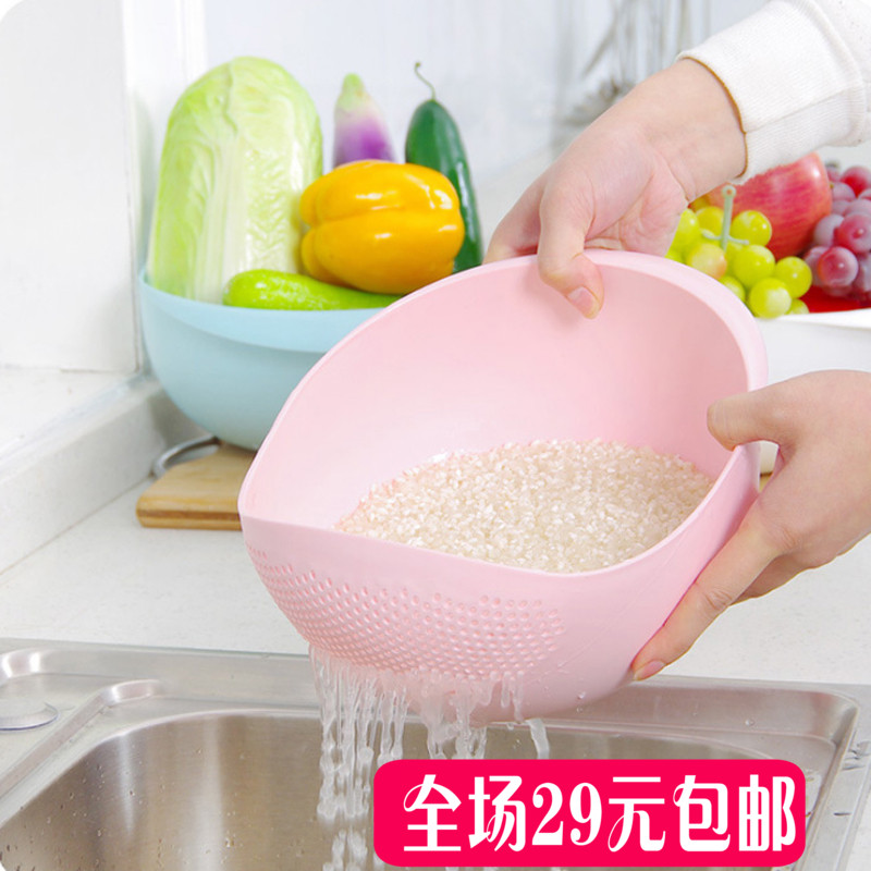 淘米盆加厚塑料可瀝水洗菜盆洗米篩果蔬籃淘米器創意洗水果籃子在類目 餐飲具, 餐具, 果盆/果盤/果籃中 - 來自Buy2taobao.com提供專業的淘寶代購服務