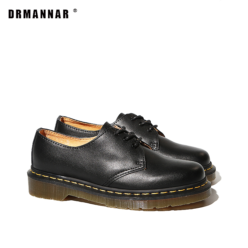 Dr. Mannar1461 NAPPA经典软皮3孔Martens马丁单鞋男女同款英伦风|msdalam kategori Kasut wanita, kasut rendah - dari Buy2taobao.com untuk memberikan perkhidmatan ejen Taobao profesional membeli