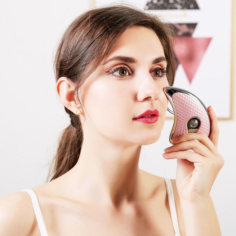 一折瘦脸器 滚轮 脸部按摩器