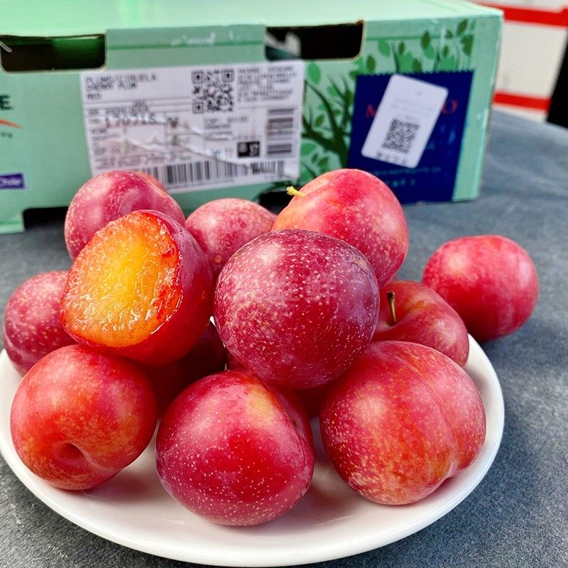 智利1斤南半球当季进口樱桃李子