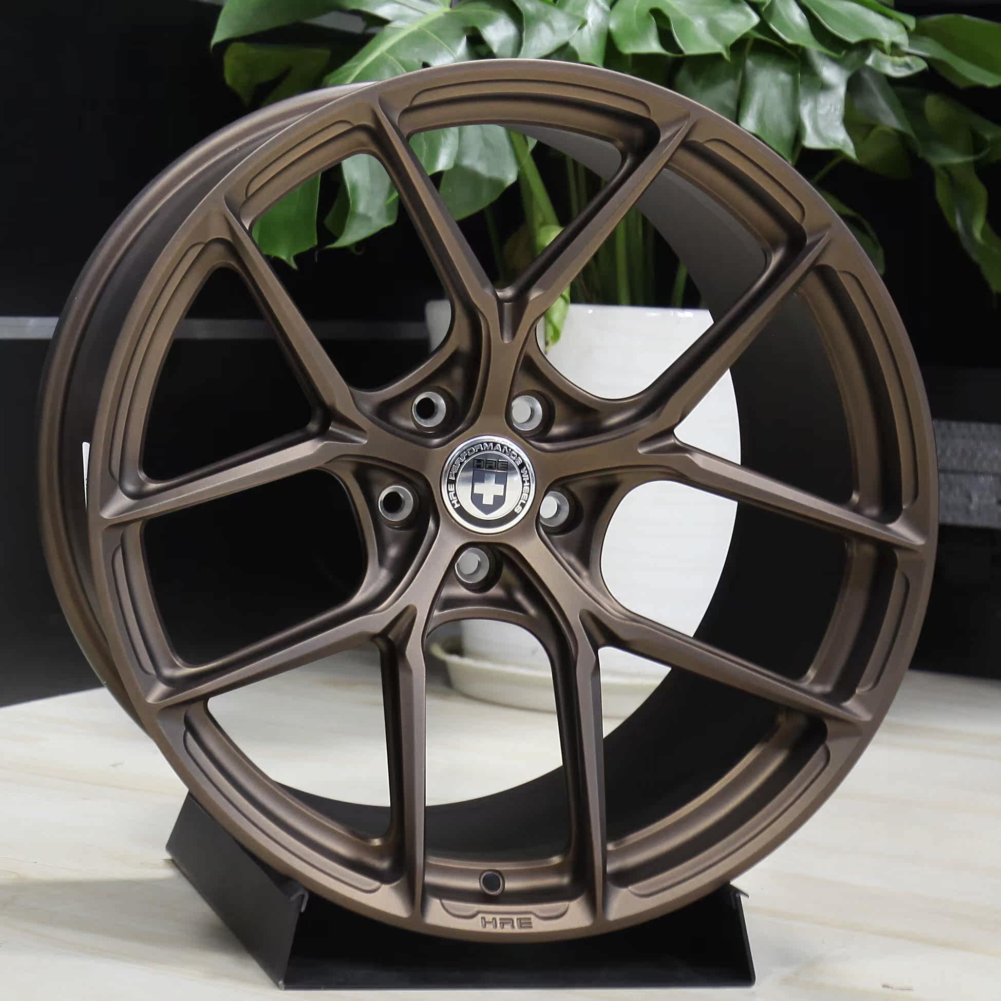 美国hre p101sc 19/20/21/22/23寸单片锻造轮毂 所有车型数据可定