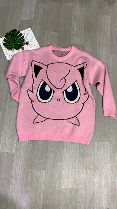 就决定是你了!皮卡丘系列 卡通织花毛衣针织毛衣