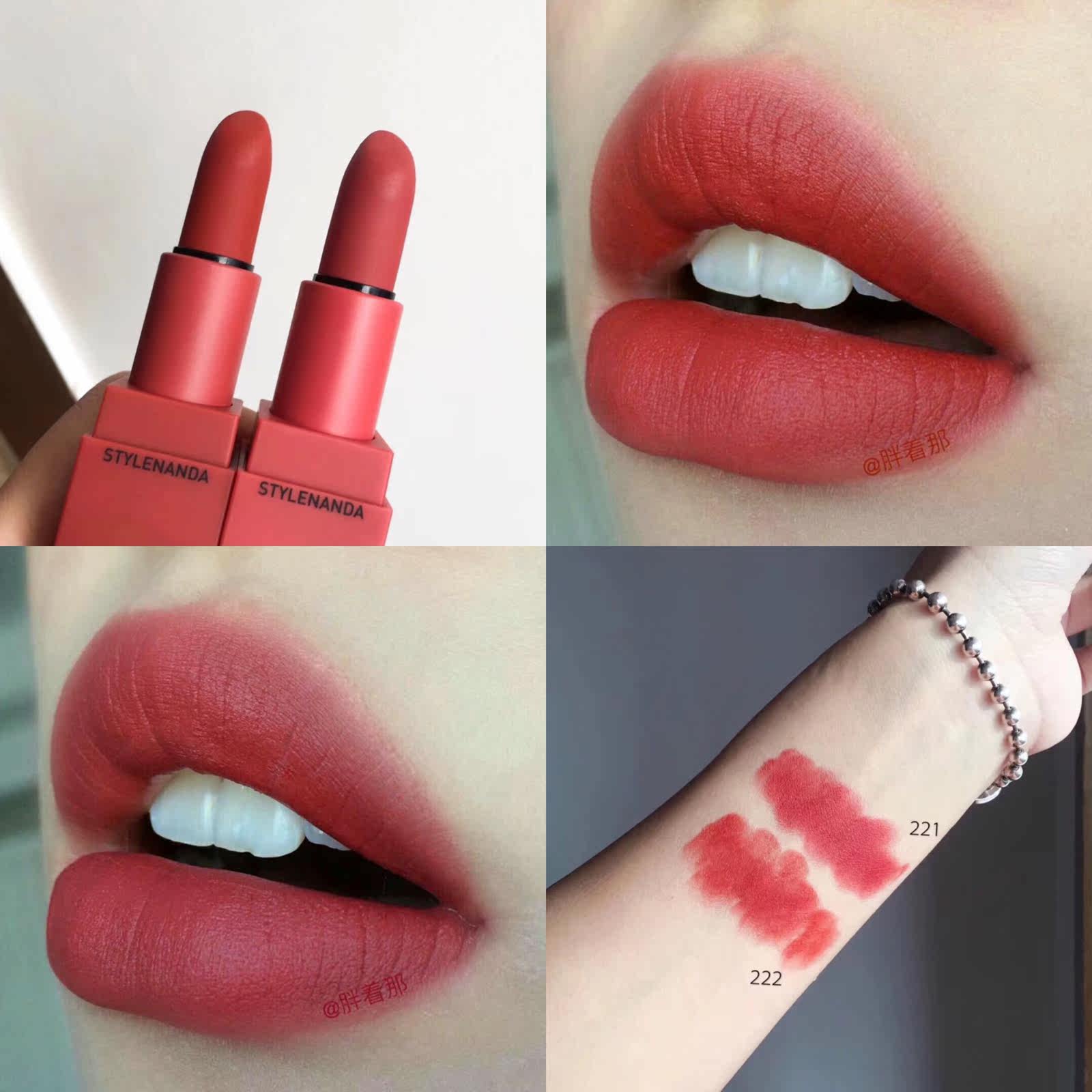 特价3ce秋冬口红222_韩国3ce口红220方管正品秋冬系列哑光雾面唇膏221