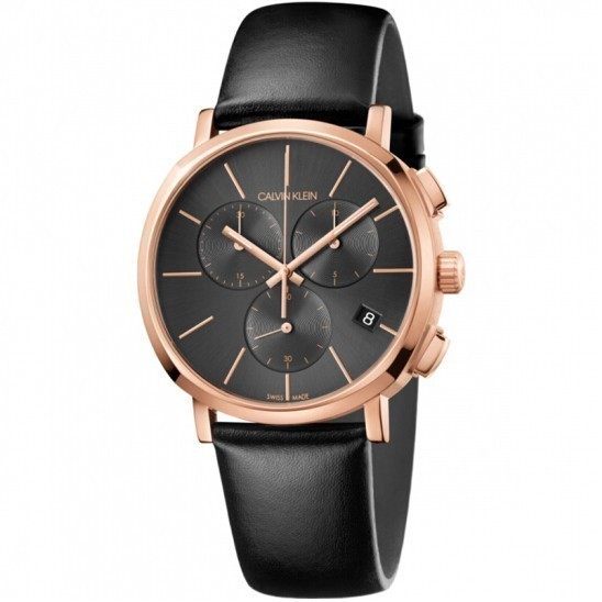 ck凯文克莱calvinklein手表posh铂时计时休闲石英男表瑞士腕表