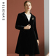 海兰丝大衣 修身显瘦中长款气质高级感外套 新款风衣大衣女设计感
