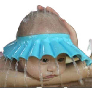 洗头帽防水护耳朵神器小孩洗发儿童洗澡挡水婴儿浴帽子宝宝女孩子