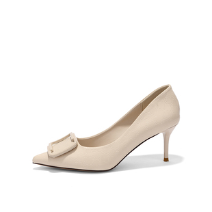 索兰女鞋2021春季时尚红蓝线条弹性系带舒适厚底休闲鞋21ax15218时尚