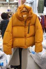 韩国东大门2016冬季立领斗篷娃娃款加厚保暖羽绒棉面包服短款外套