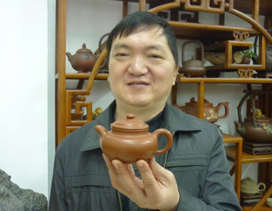 蔡利平国工【仿古壶】贵妃泥 紫砂壶茶壶茶具 260cc光货