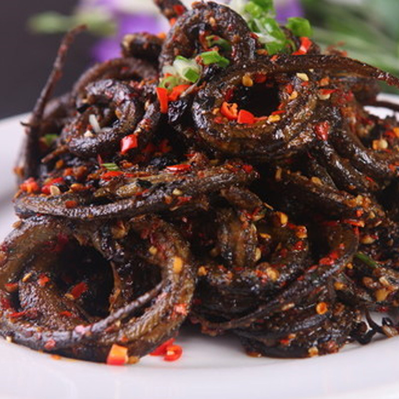湖南特产黄鳝即食熟食真空小鳝鱼麻辣盘龙鳝零食小吃下酒菜