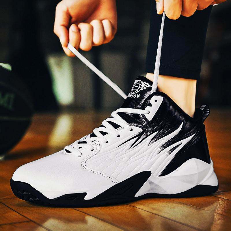 运动鞋男特步中学生_特步2022新款青少年中学生科比篮球鞋男鞋春季