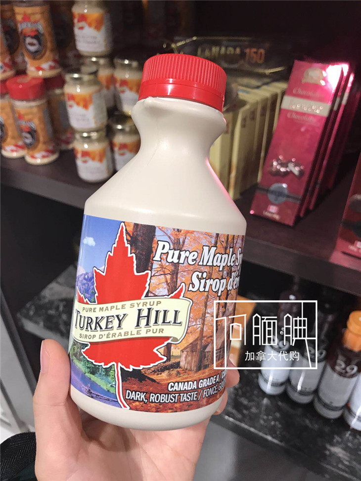 turkey hill 加拿大a级 纯枫糖浆 500ml 加拿大代购