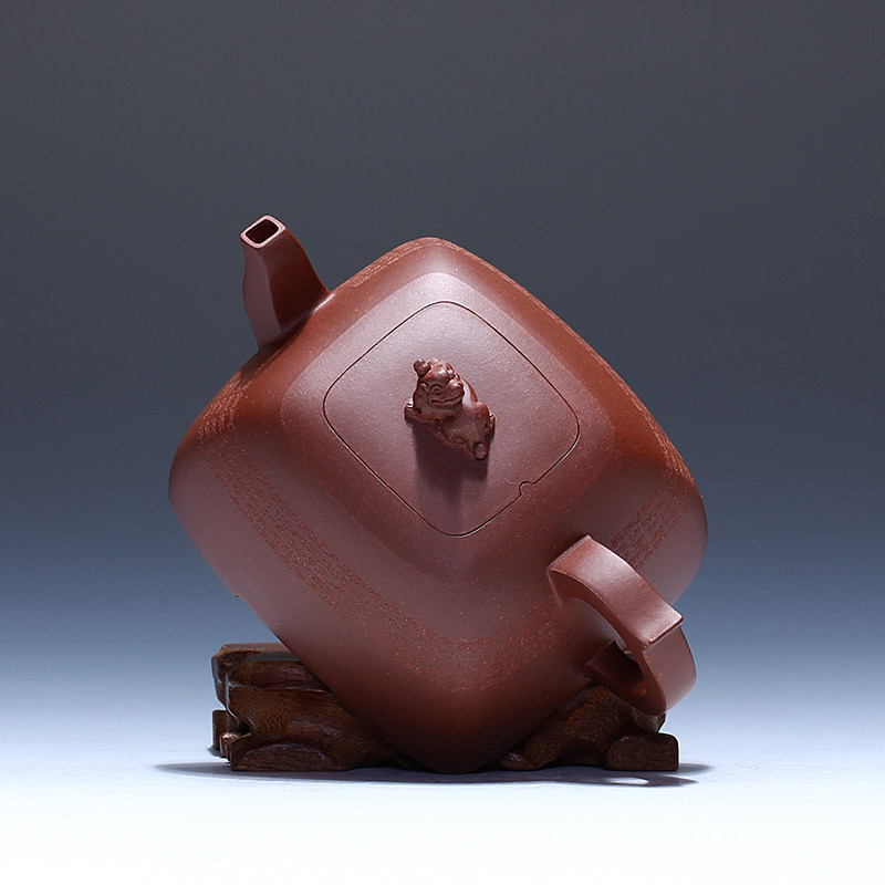 邵立平 高级工艺美术师 花货【孤棱】 宜兴紫砂壶茶壶