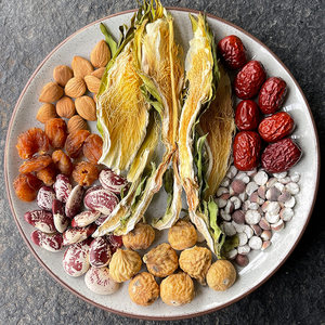 李家膳品 霸王花桂圆煲汤料 广东煲汤料炖汤包剑花润通汤宿便通畅