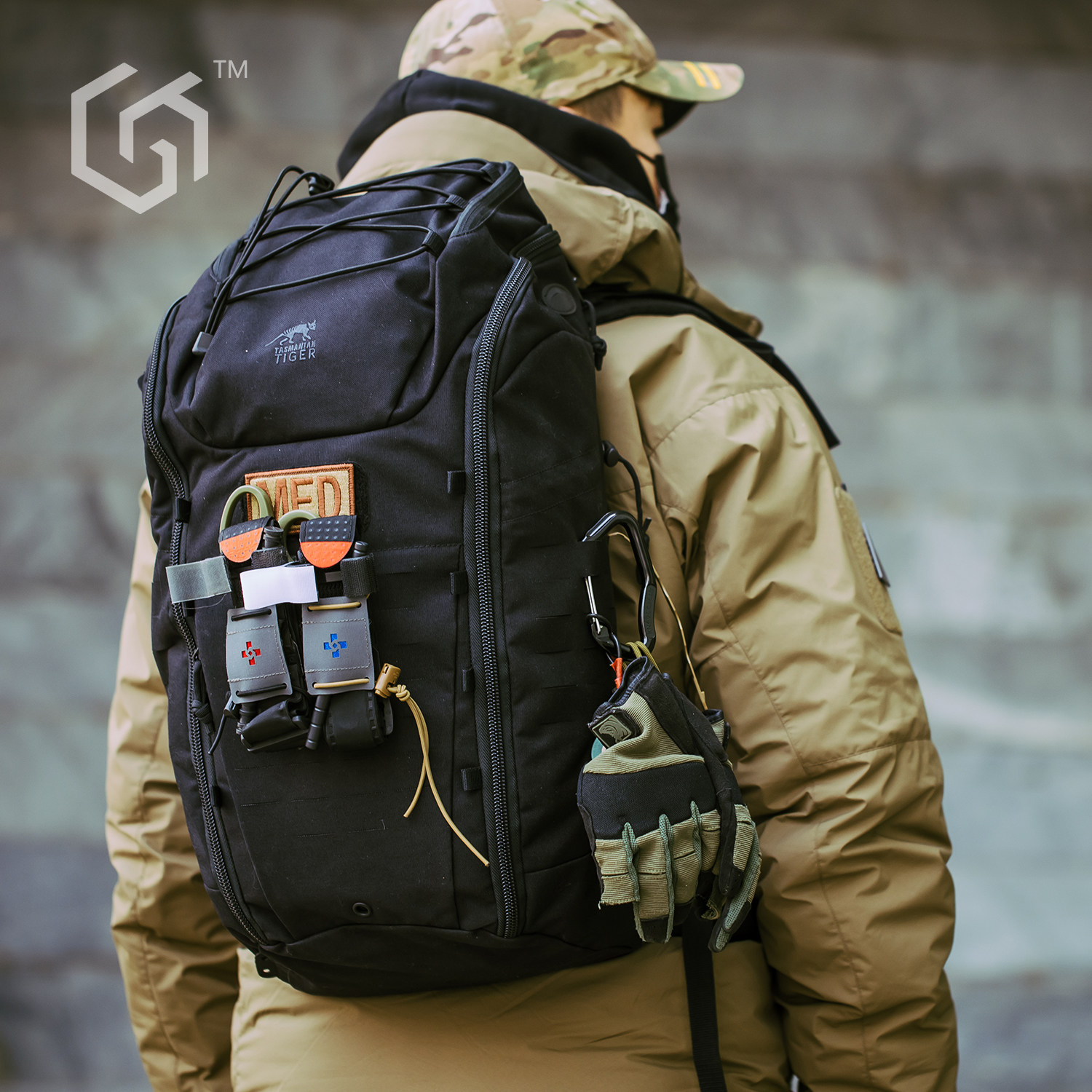 塔虎 tt modular pack 30模块化背包30户外军迷战术通勤双肩包30l