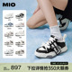 [李昀锐同款]MIO米奥小白休闲鞋厚底板鞋运动情侣溶解男女鞋