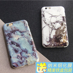 创意大理石纹理苹果6s手机壳iPhone6保护套硅胶防摔4.7潮流软壳