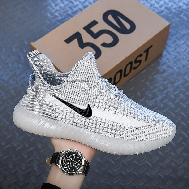 正品耐克顿网男鞋350椰子鞋男网面透气轻便百搭耐磨跑步运动鞋男