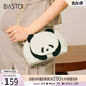 百思图24夏商场新款迷你熊猫小包包手机包贝壳包斜挎包女X3323BX4