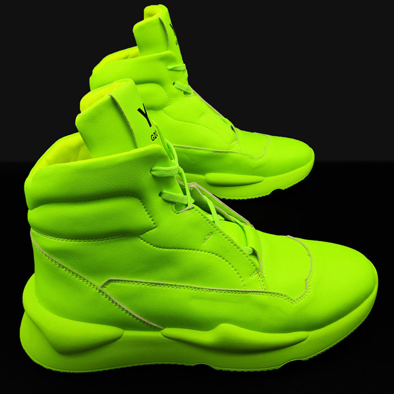 特价休闲鞋荧光绿